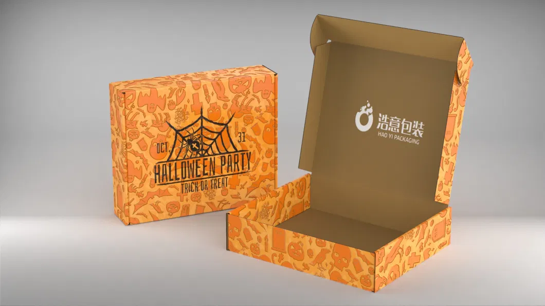 Cardboard Paper Box for T-Shirt Clothes with Logo Printed Custom Packaging Box