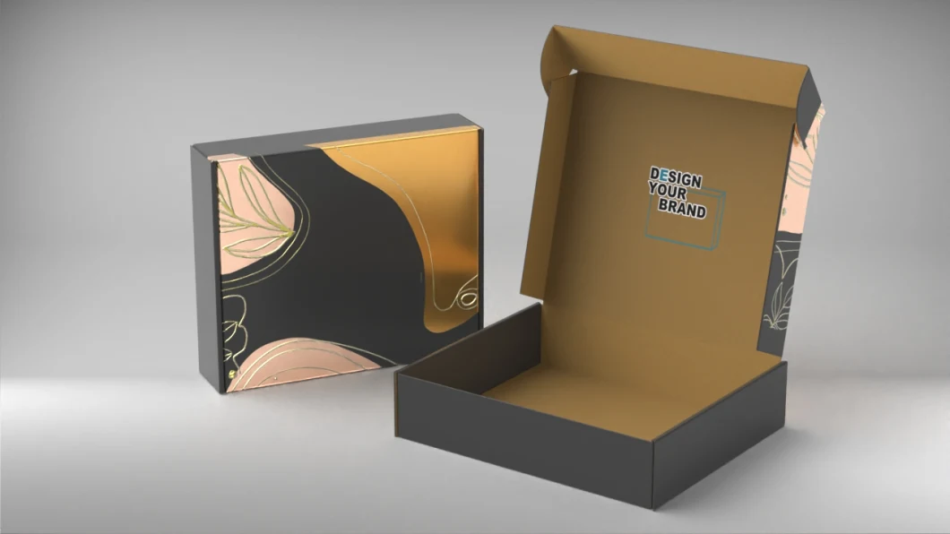Cardboard Paper Box for T-Shirt Clothes with Logo Printed Custom Packaging Box