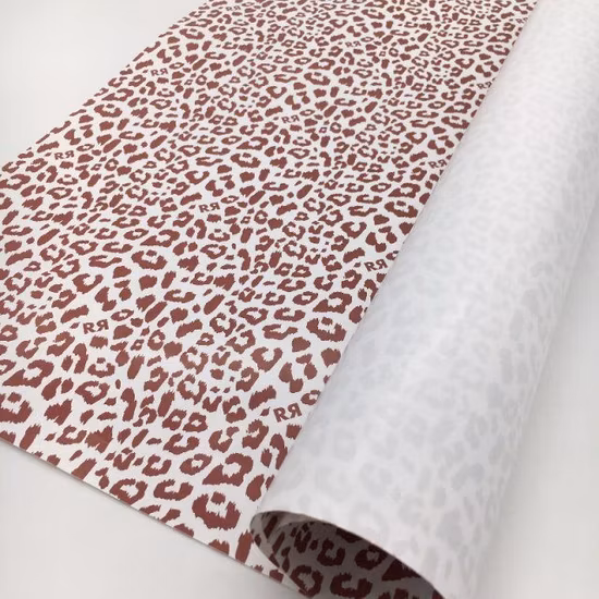 Custom Brand Name Personalized Printed Eco Friendly Black Wrapping Tissue Paper with Company Logo