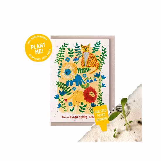 Customized Seed Paper Card