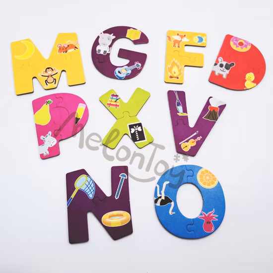 Custom Children Early Learning Kids Educational Montessori Toys Magnetic Jigsaw Puzzle